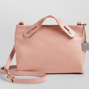 New Skagen Mini Mikkeline Leather Crossbody Bag Purse Leather Pink Clutch
